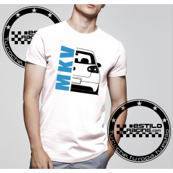 Camiseta Silueta trasera Volkswagen Golf MK5