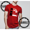 Camiseta Silueta trasera Volkswagen Golf MK5