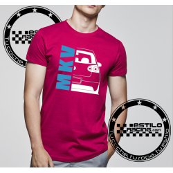 Camiseta Silueta trasera Volkswagen Golf MK5