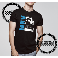 Camiseta Silueta trasera Volkswagen Golf MK5