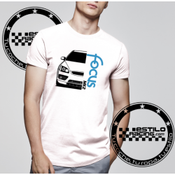 Camiseta silueta Ford Focus MK2