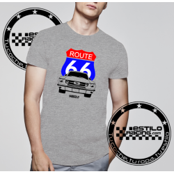 Camiseta Ford Mustang ruta 66