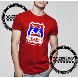 Camiseta Ford Mustang ruta 66