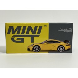 Mini GT Porsche 911 992 GT3 Racing Yellow