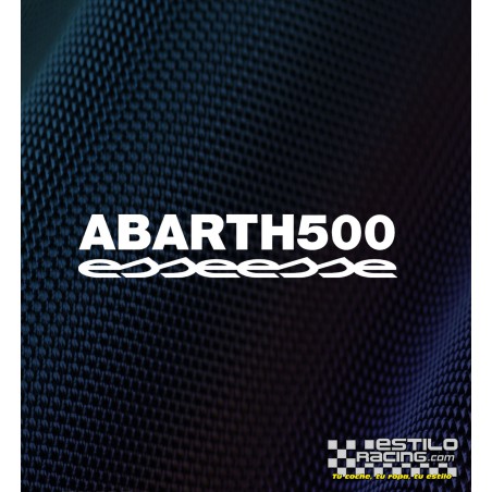 Pegatina Abarth 500 Esseesse