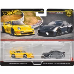 Hot Wheels Premium pack 2 - Porsche 993 GT2 + Porsche 718 Cayman GT4
