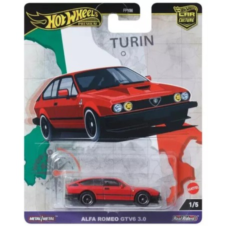 Hot Wheels premium Alfa Romeo gtv6 3.0 - World Tour
