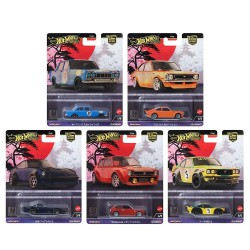 Hot Wheels premium Japan Historic 4 - pack de 5