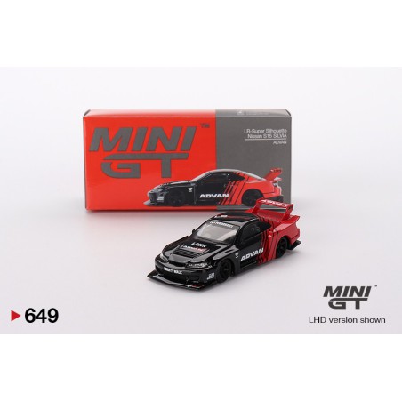 Mini GT Nissan LB-Super Silhouette S15 SILVIA ADVAN - RHD