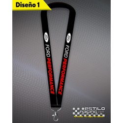 Cuelgallaves Ford Performance colores