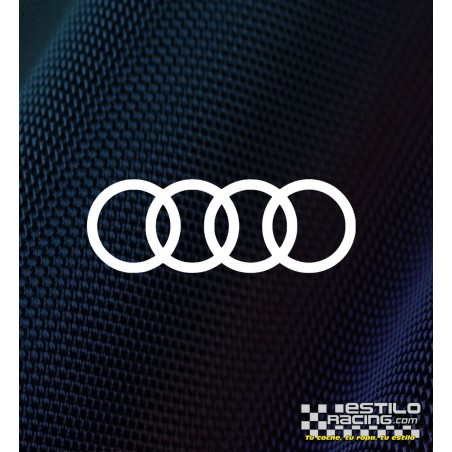Pegatina Audi aros