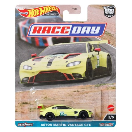 Hot Wheels premium Aston Martin Vantage GTE - Race Day