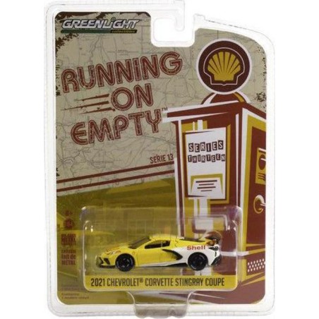 Greenlight 2021 Chevrolet Corvette C8 Stingray Coupe Shell Oil