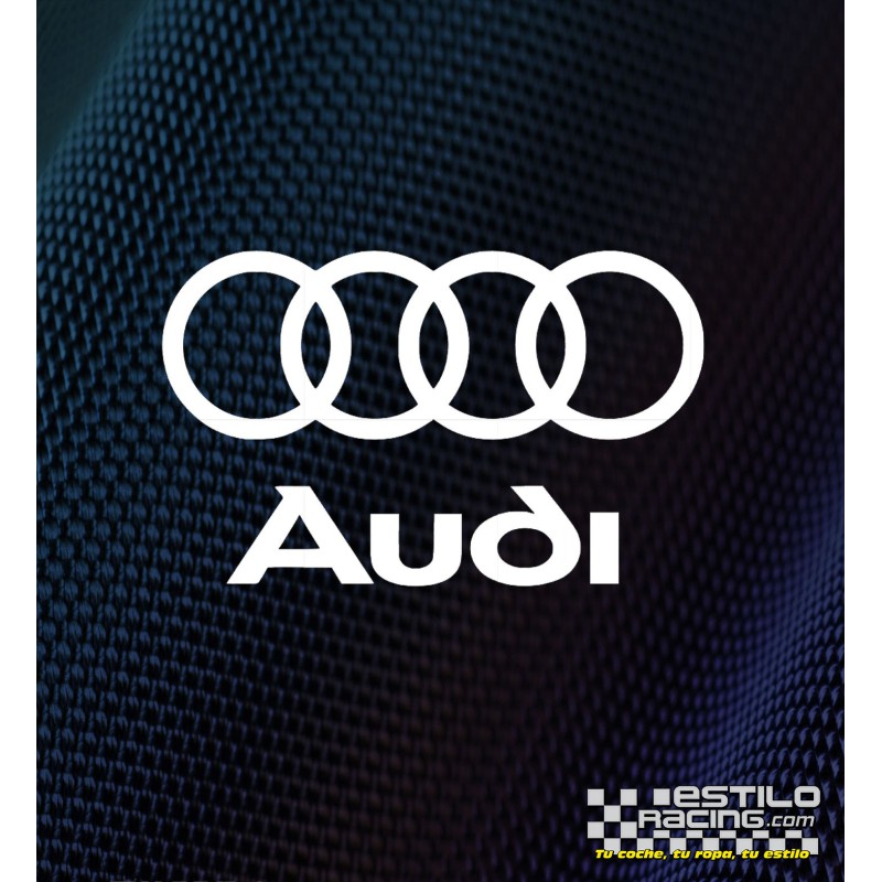 Pegatina Audi logo