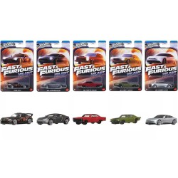 Hot Wheels pack de 5 coches serie: Fast and Furious Villains