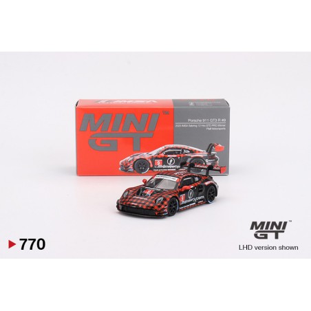 Mini GT Porsche 911 GT3 R n9 GTD PRO Pfaff Motorsports IMSA 2023 Sebring 12 Hrs Winner