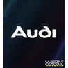 Pegatina Audi letras