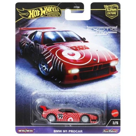 Hot Wheels premium BMW M1 PROCAR - Exotic Envy