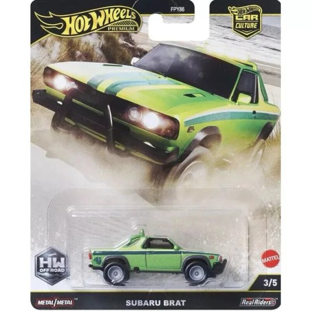 Hot Wheels premium Subaru Brat - Off road