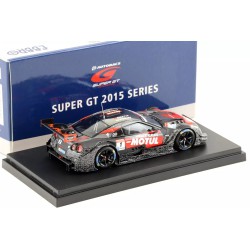 1:43 Ebbro 2015 Nissan MOTUL AUTECH GT-R Super GT500 Okayama Test N1