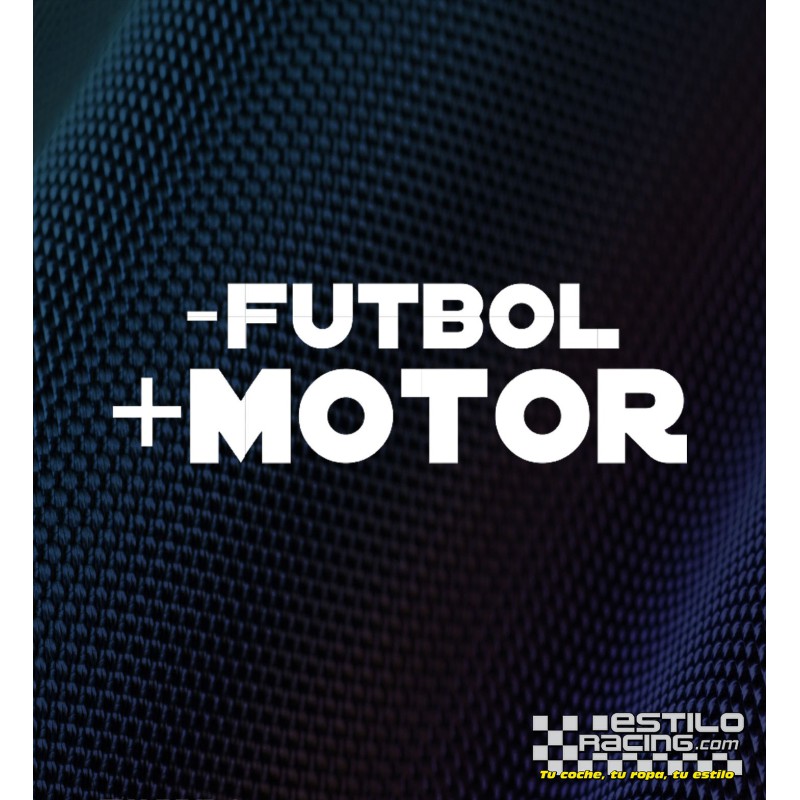 Pegatina -futbol +motor