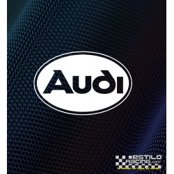 Pegatina Audi logo redondo