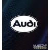 Pegatina Audi logo redondo
