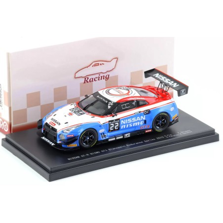 1:43 Ebbro 2015 Nissan GT-R Nismo GT3 N22 O.Pla/F. Strauss/G. Paletou/R. Sanchez Blancpain Endurance Series