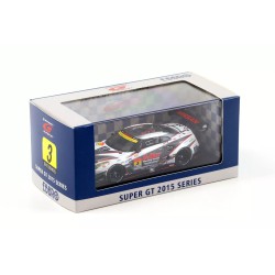 1:43 Ebbro 2015 Nissan GT-R N3 Hoshino/Takaboshi Winner Thailand Super GT300