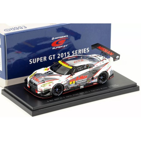 1:43 Ebbro 2015 Nissan GT-R N3 Hoshino/Takaboshi Winner Thailand Super GT300