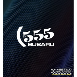 Pegatina 555 Subaru